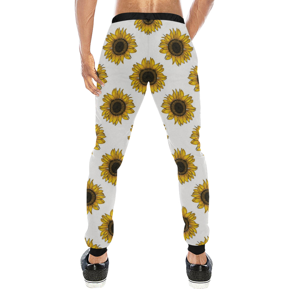 sunflowers design pattern Unisex Casual Sweatpants
