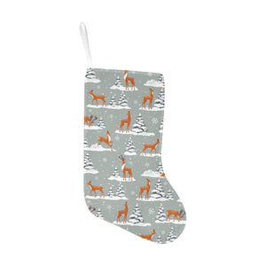 Beautiful deers Winter Christmas Christmas Stocking