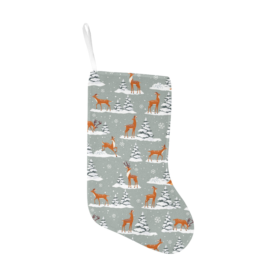 Beautiful deers Winter Christmas Christmas Stocking
