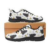 Christmas tree holly snow star pattern Men's Sneaker Shoes