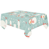 Cute snowman pattern Tablecloth