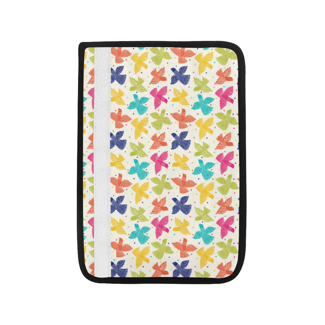 Pigeon Pattern Print Design 01 Car Seat Belt Cover