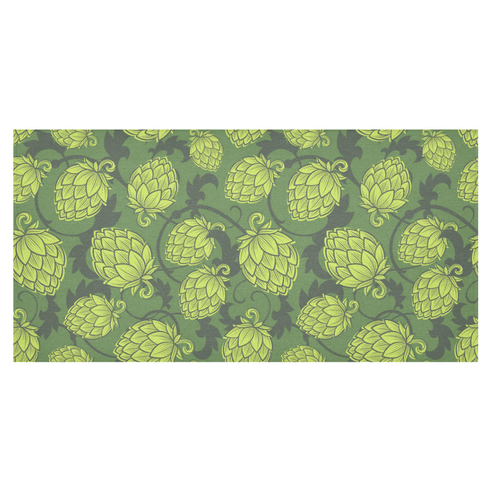 Hop pattern Hop cone background Tablecloth