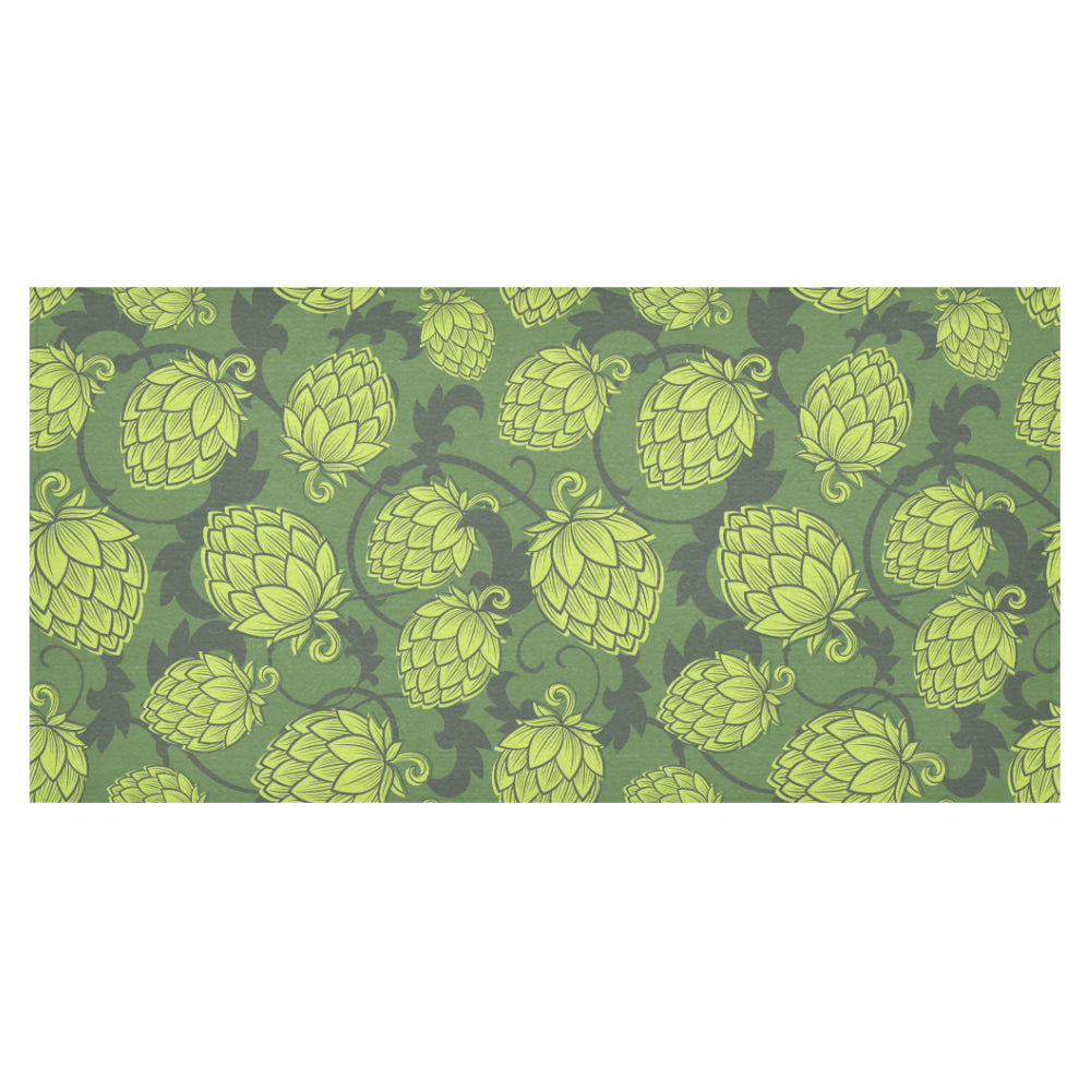 Hop pattern Hop cone background Tablecloth