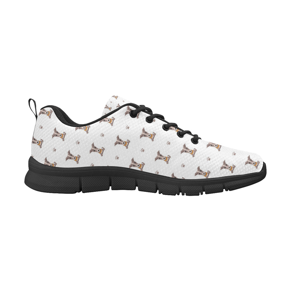 Greyhound Pattern Print Design 05 Women's Sneaker Shoes