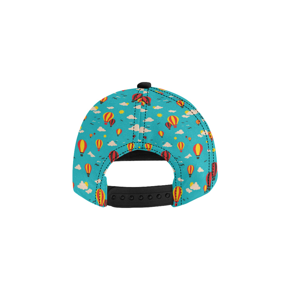 Hot Air Balloon Sky Pattern All Over Print Snapback Cap