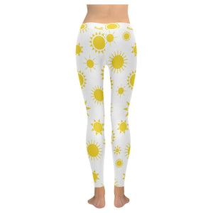 Sun pattern Women's Legging Fulfilled In US