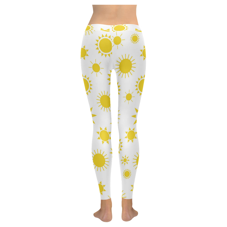 Sun pattern Women's Legging Fulfilled In US