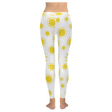 Sun pattern Women's Legging Fulfilled In US