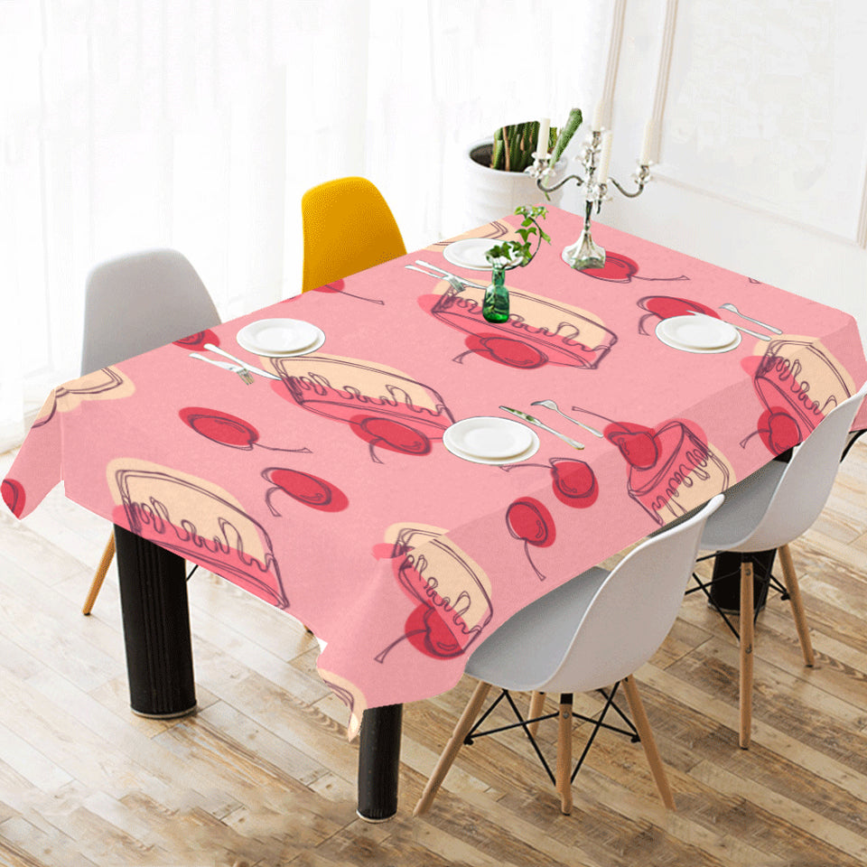 Cake cherry pattern Tablecloth