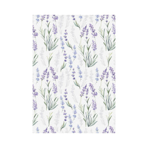 Hand painting Watercolor Lavender House Flag Garden Flag