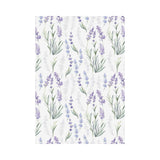 Hand painting Watercolor Lavender House Flag Garden Flag