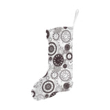 Classic vintage clock pattern Christmas Stocking