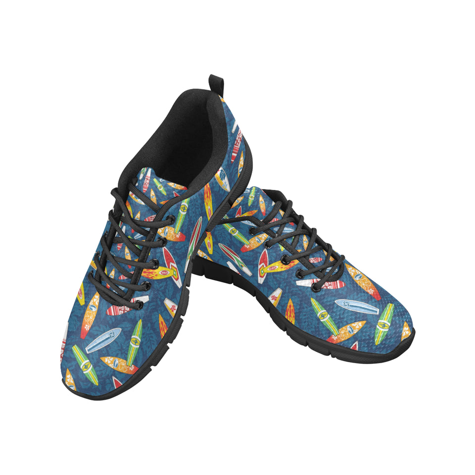 Surfboard Pattern Print Design 01 Women's Sneaker Shoes