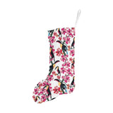 Toucan flower design pattern Christmas Stocking