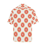 Grapefruit pattern Men's All Over Print Hawaiian Shirt