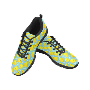 Duck Toy Pattern Print Design 03 Men's Breathable Sneakers ( Model 055)