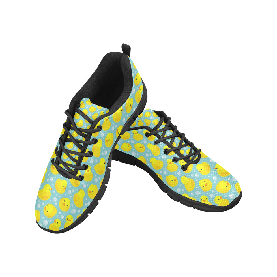 Duck Toy Pattern Print Design 03 Men's Breathable Sneakers ( Model 055)