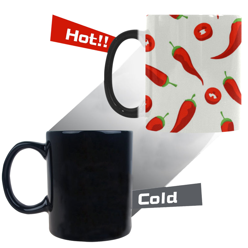 Chili pattern Morphing Mug Heat Changing Mug