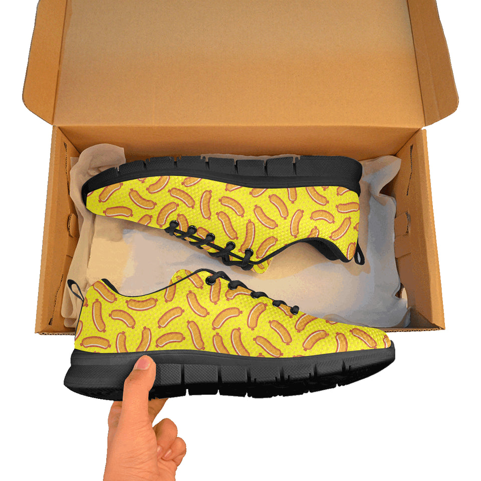 Sausage Pattern Print Design 01 Women's Sneaker Shoes