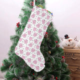 Pig Pattern Print Design 03 Christmas Stocking
