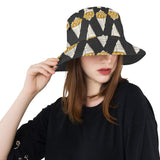 French fries dark background Unisex Bucket Hat