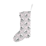 Cute french bulldog pattern Christmas Stocking
