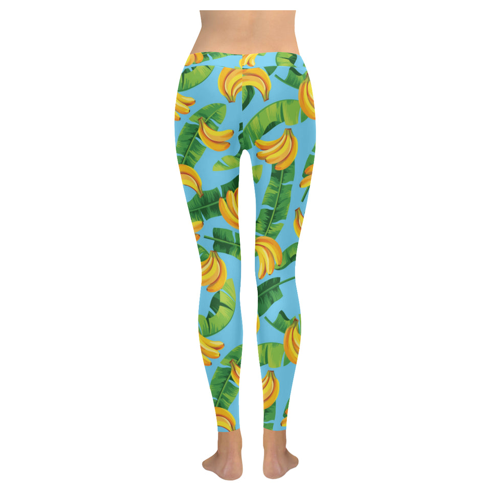 banana leaves banana design pattern Women's Legging Fulfilled In US