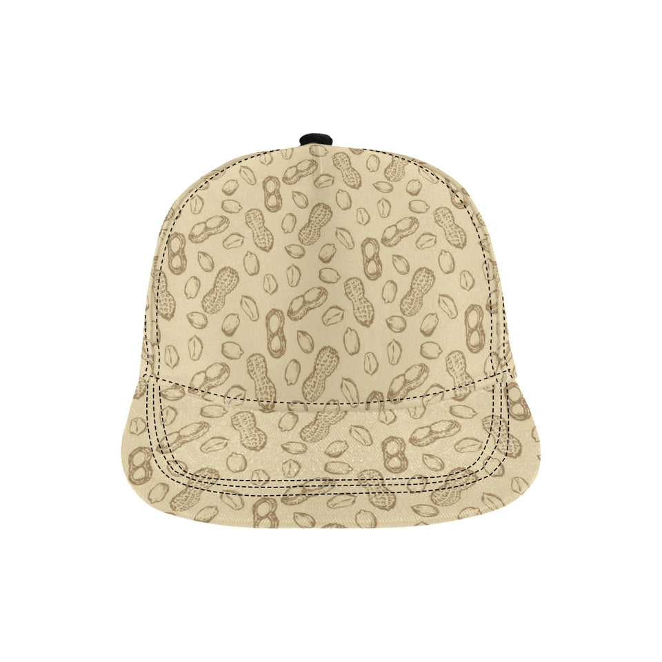 hand drawn peanuts pattern All Over Print Snapback Cap