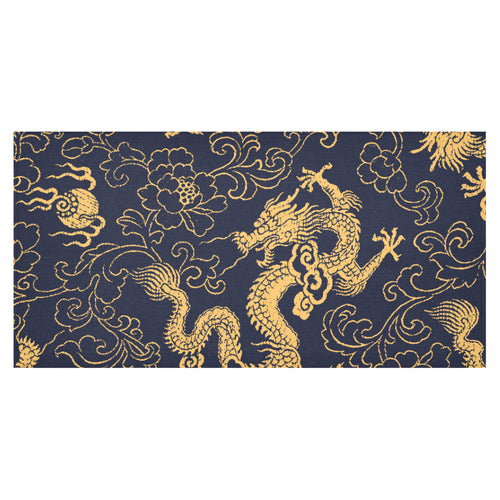 Gold dragon pattern Tablecloth