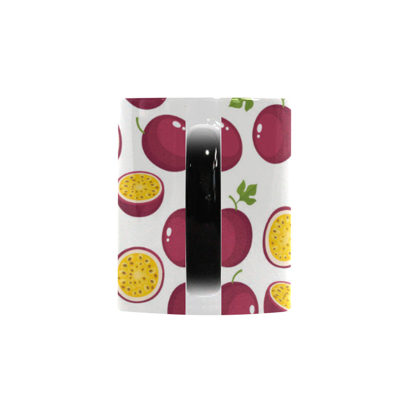 Passion fruit design pattern Morphing Mug Heat Changing Mug