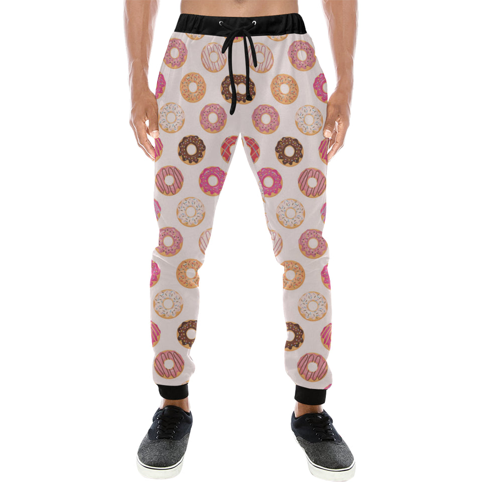 Colorful donut pattern Unisex Casual Sweatpants