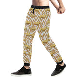 Rhino yellow theme pattern Unisex Casual Sweatpants