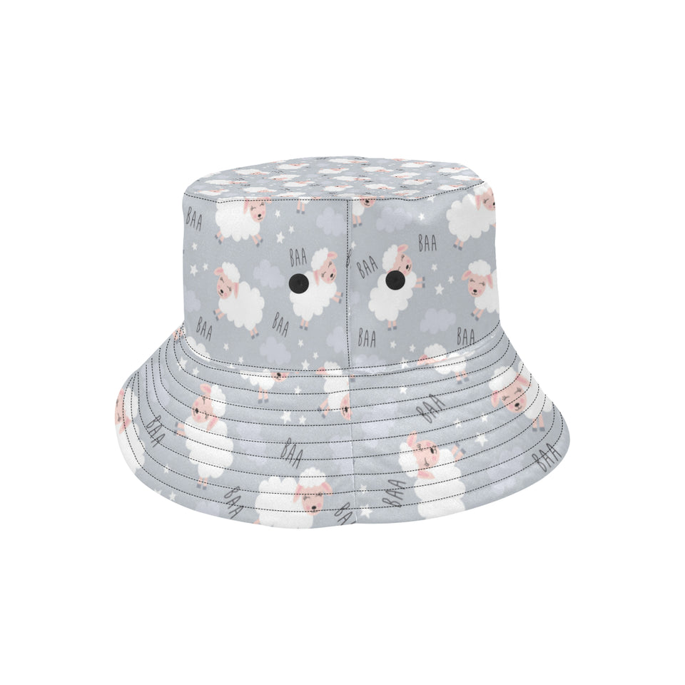 Sweet dreams sheep pattern Unisex Bucket Hat