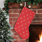 strawberry texture skin pattern Christmas Stocking