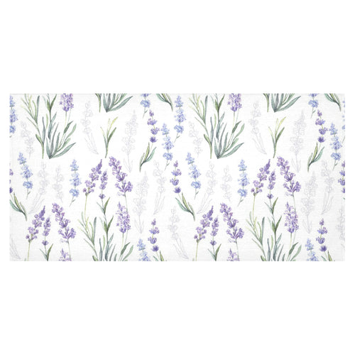 Hand painting Watercolor Lavender Tablecloth