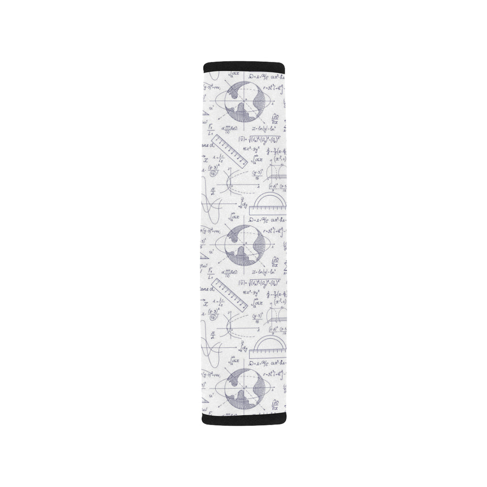 Math Pattern Print Design 03 Car Seat Belt Cover