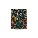 Colorful snake plant pattern Morphing Mug Heat Changing Mug