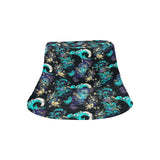 Dragon sea wave pattern Unisex Bucket Hat