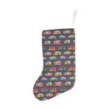 Camper Van Pattern Print Design 02 Christmas Stocking
