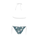 Cute rabbit pattern Sexy Bikinis Two-Piece Swimsuits