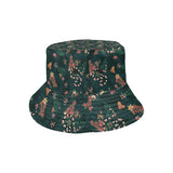 Snake forest pattern Unisex Bucket Hat