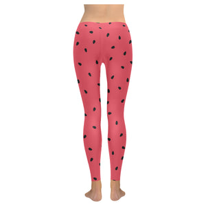 watermelon texture background Women's Legging Fulfilled In US