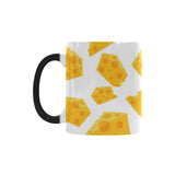 Cheese slice pattern Morphing Mug Heat Changing Mug