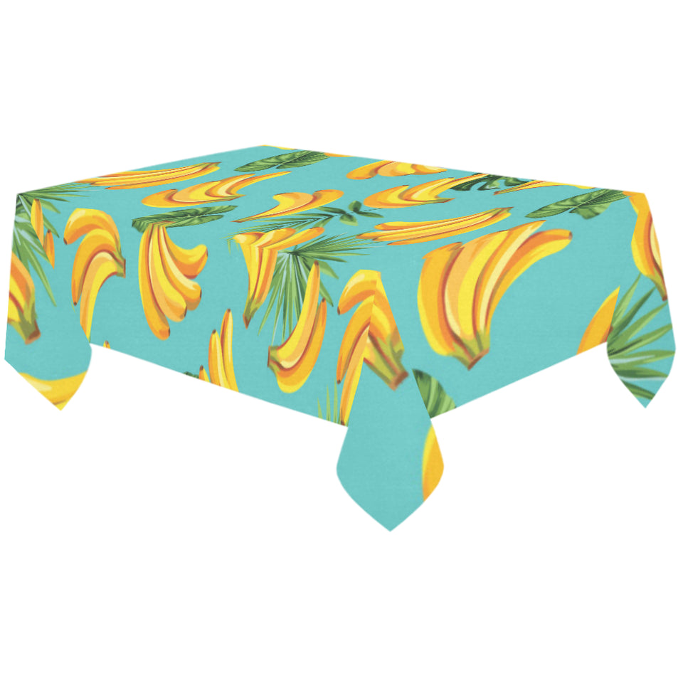 Banana Palm Leaves pattern background Tablecloth