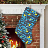 Shark dangerous Christmas Stocking