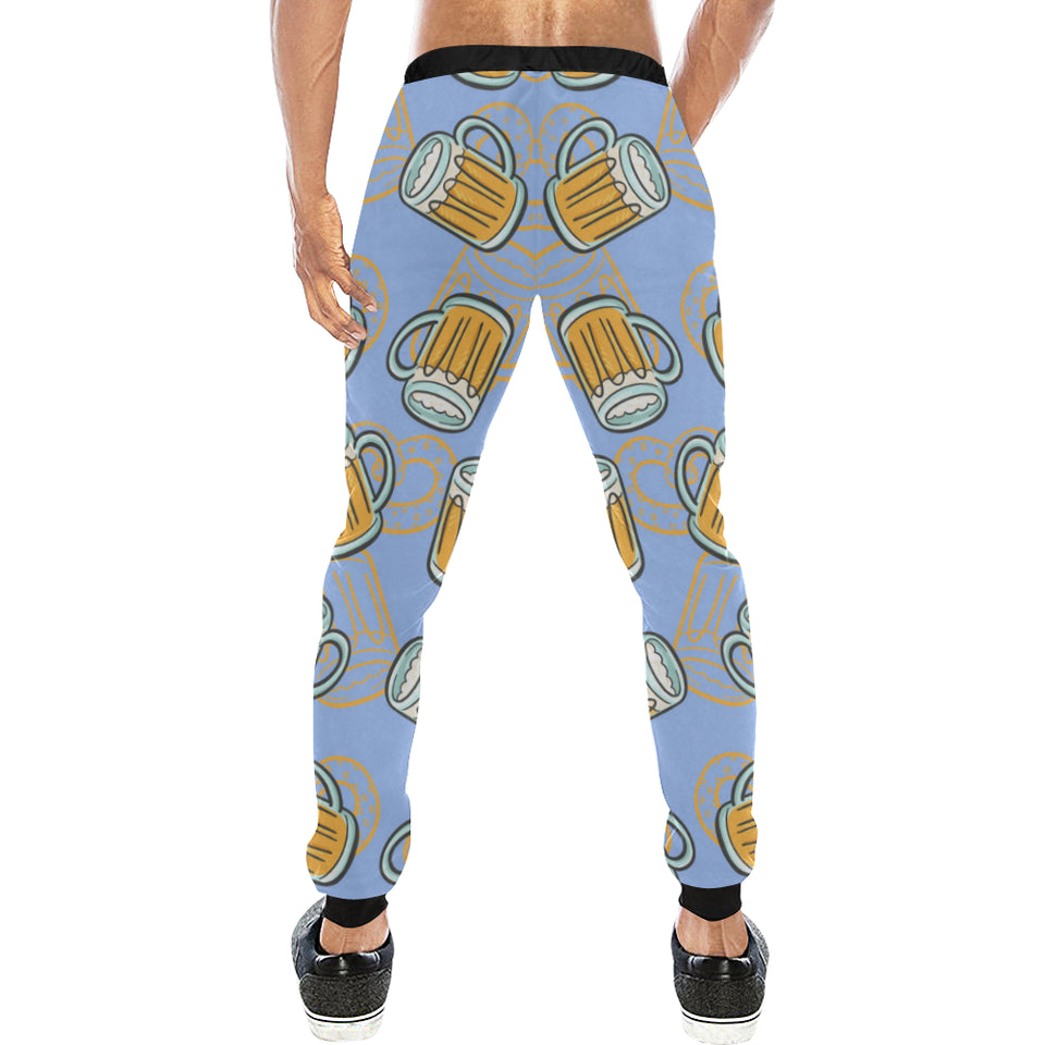 Beer pattern Unisex Casual Sweatpants
