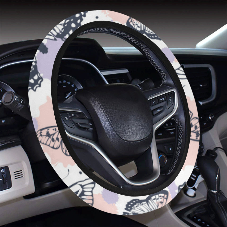 Butterfly pattern Car Steering Wheel Cover