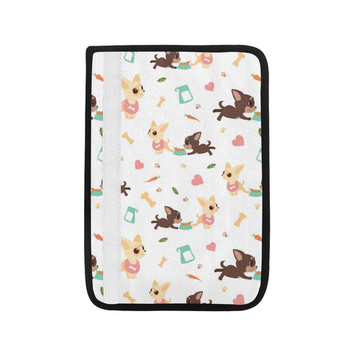 Cute Chihuahua puppie pattern Car Seat Belt Cover