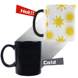 Sun pattern Morphing Mug Heat Changing Mug